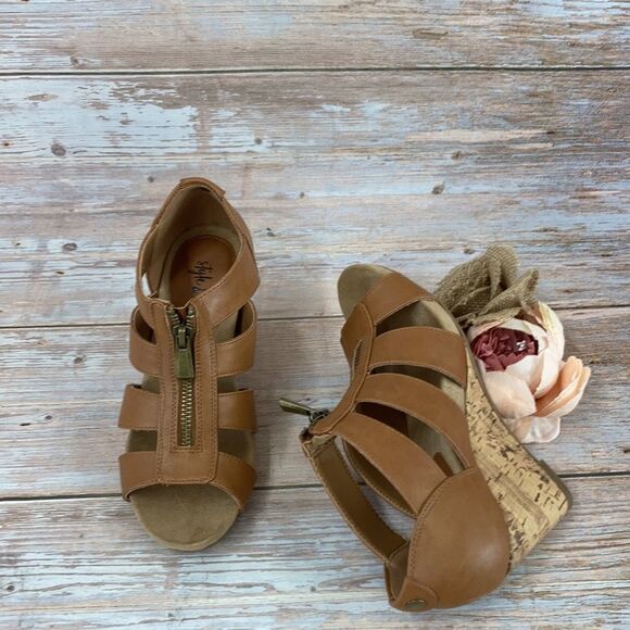 Style & Co Fettee Platform Wedge 5M - Picture 3 of 5